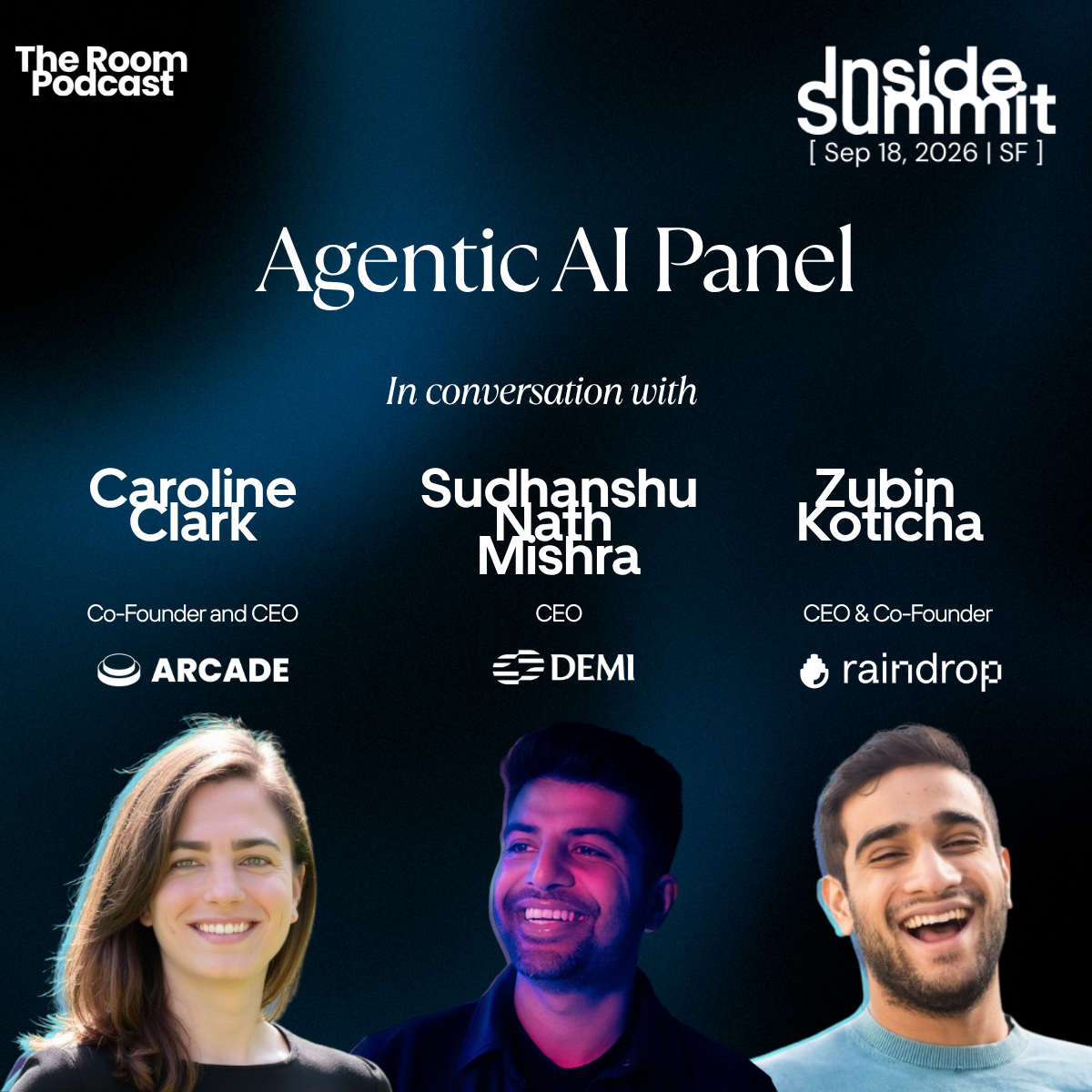 Agentic AI Panel with Caroline Clark, Sudhanshu Nath Mishra, and Zubin Koticha