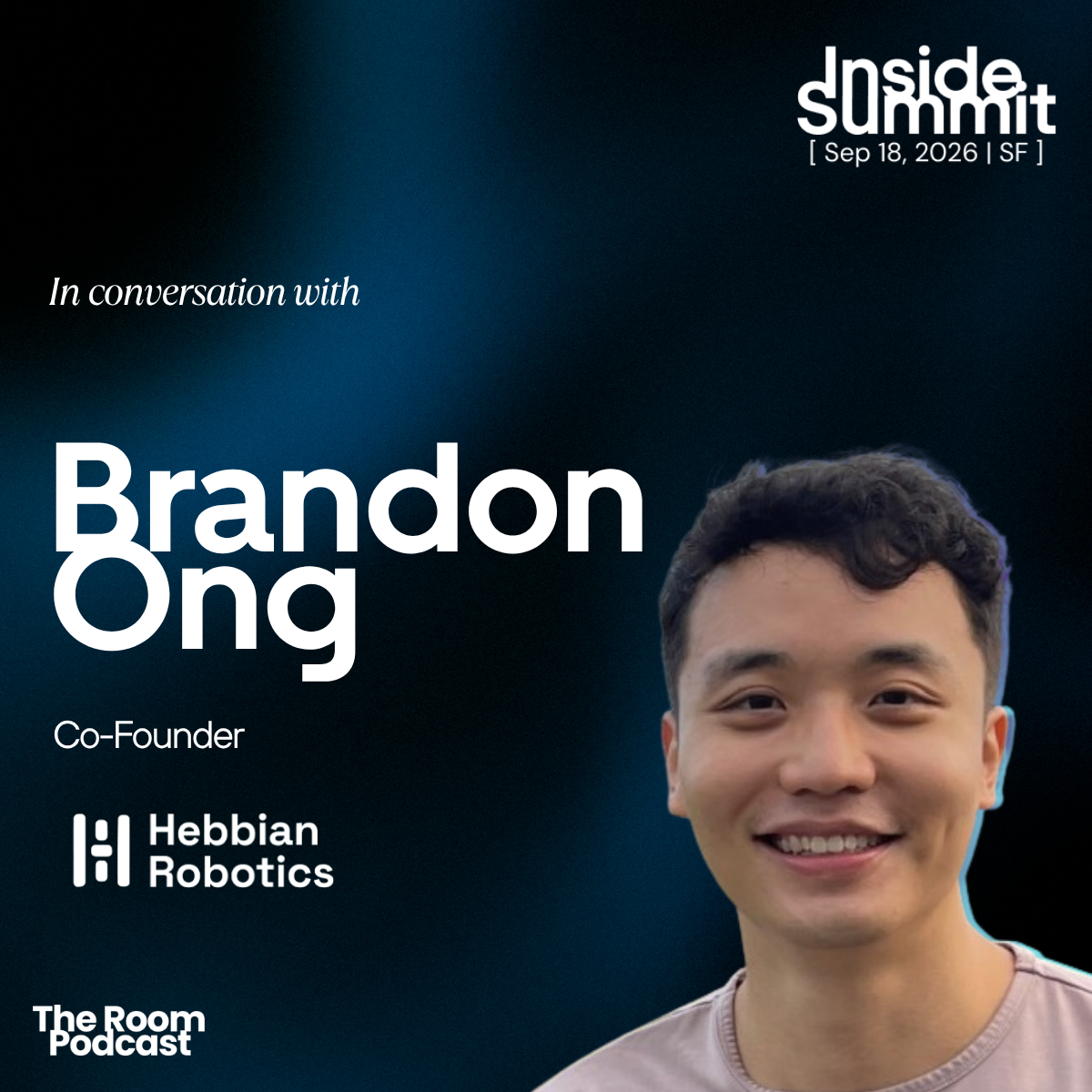 Brandon Ong, Co-Founder of Hebbian Robotics