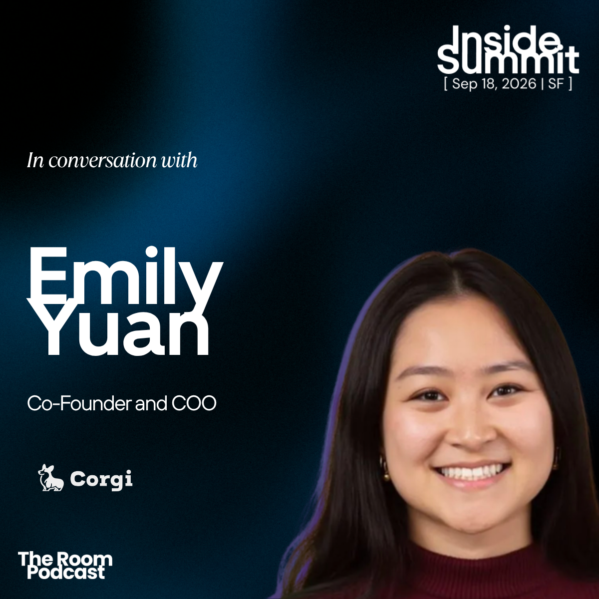 Emily Yuan, Co-Founder and COO of Corgi